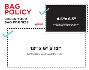 Bojangles Bag Policy